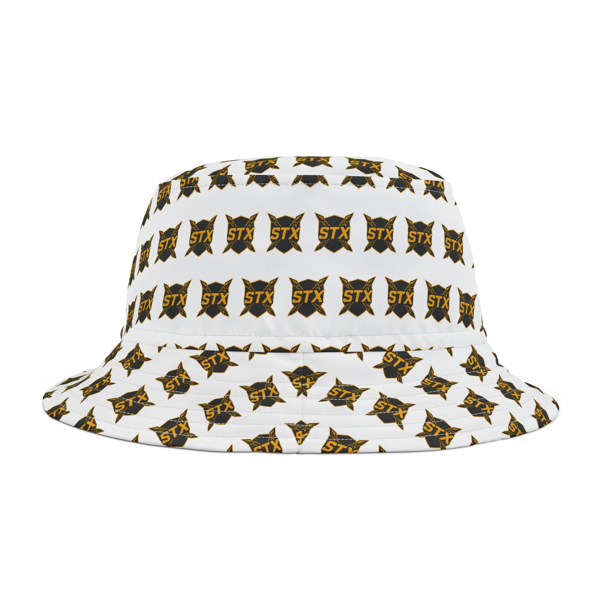 Bucket Hat — Repeating STX Logo All-Over Print