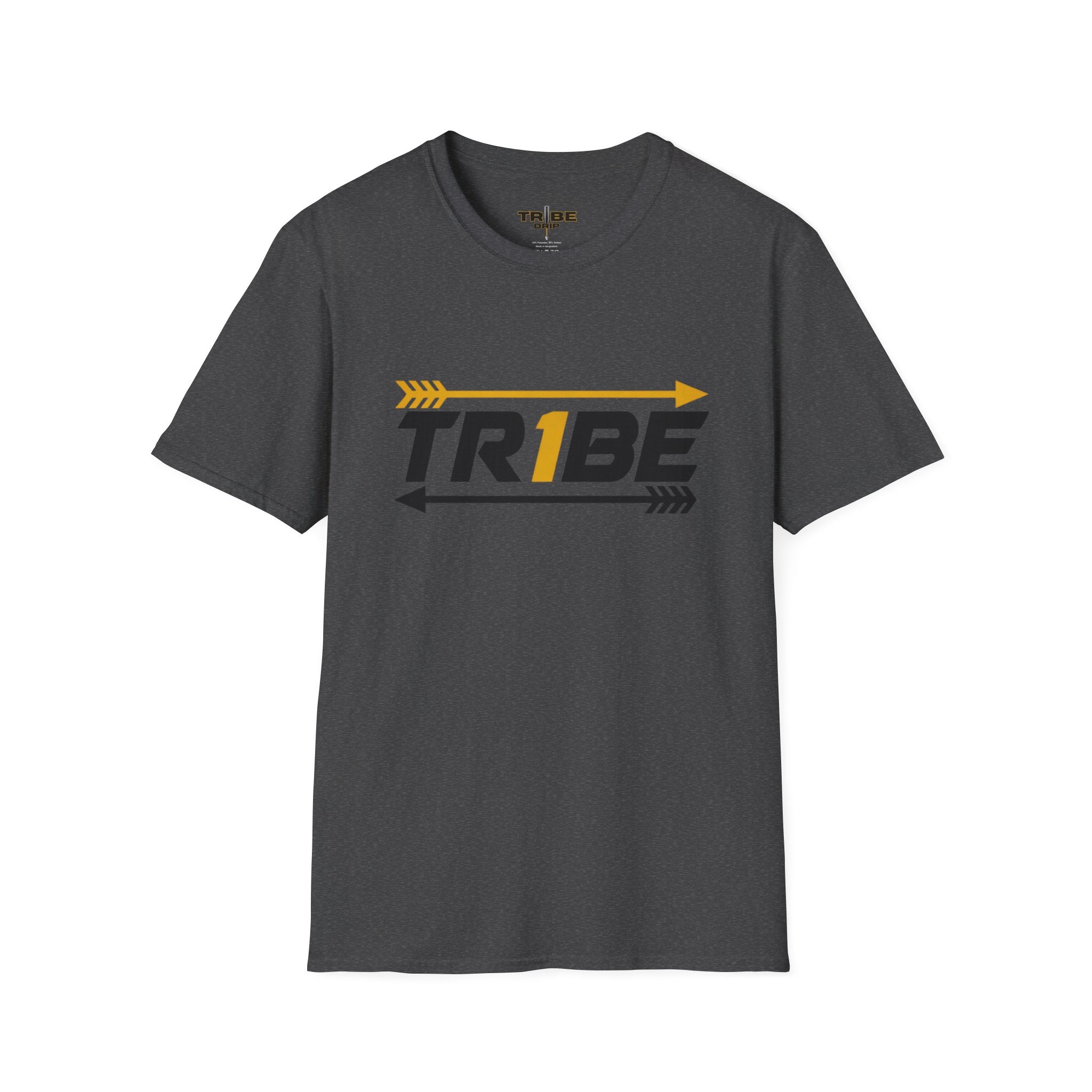 Tribe Arrow T-Shirt — Bold 'TR1BE' Graphic Tee for Team, Sports & Community