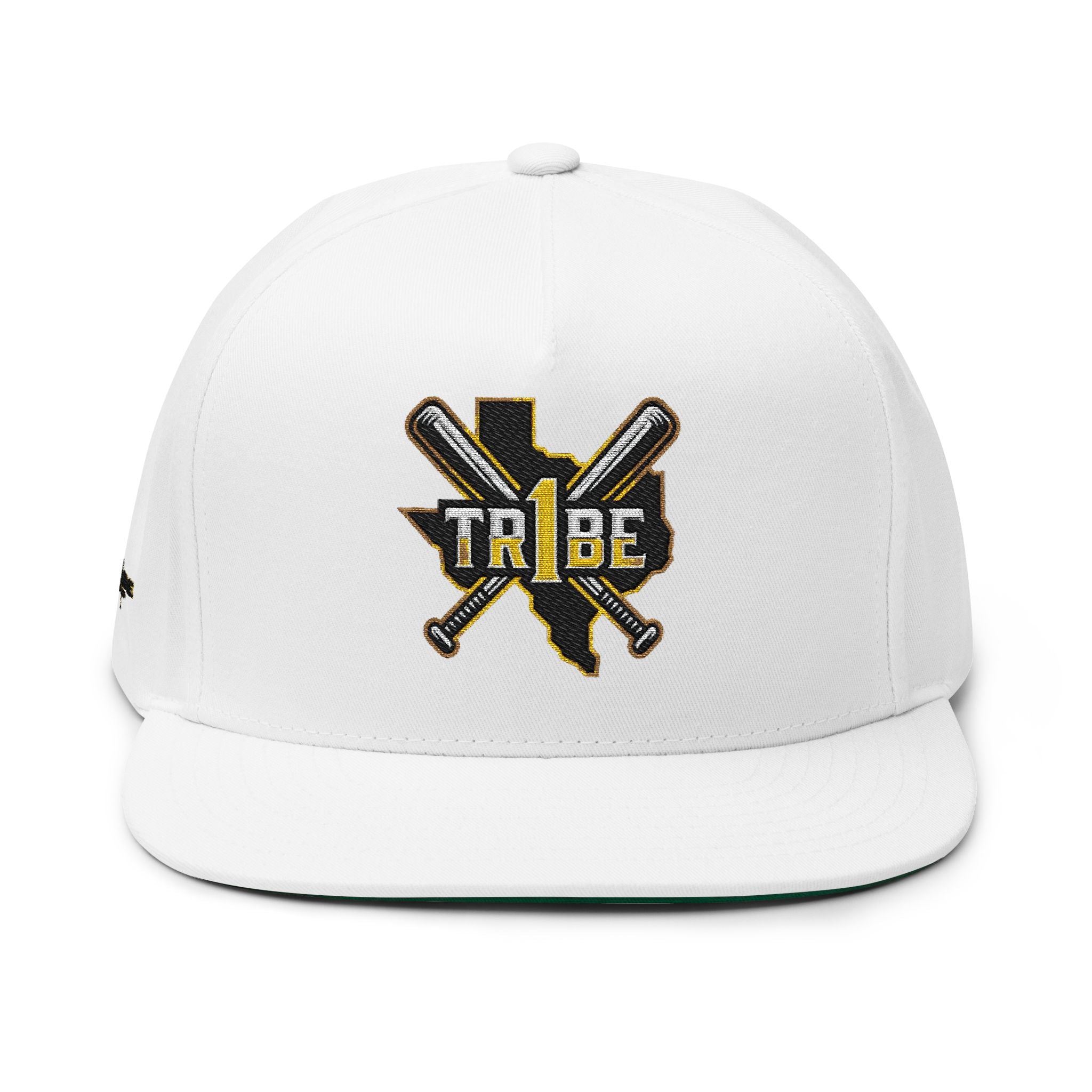 Texas Tribe Baseball Embroidered Flat Bill Cap