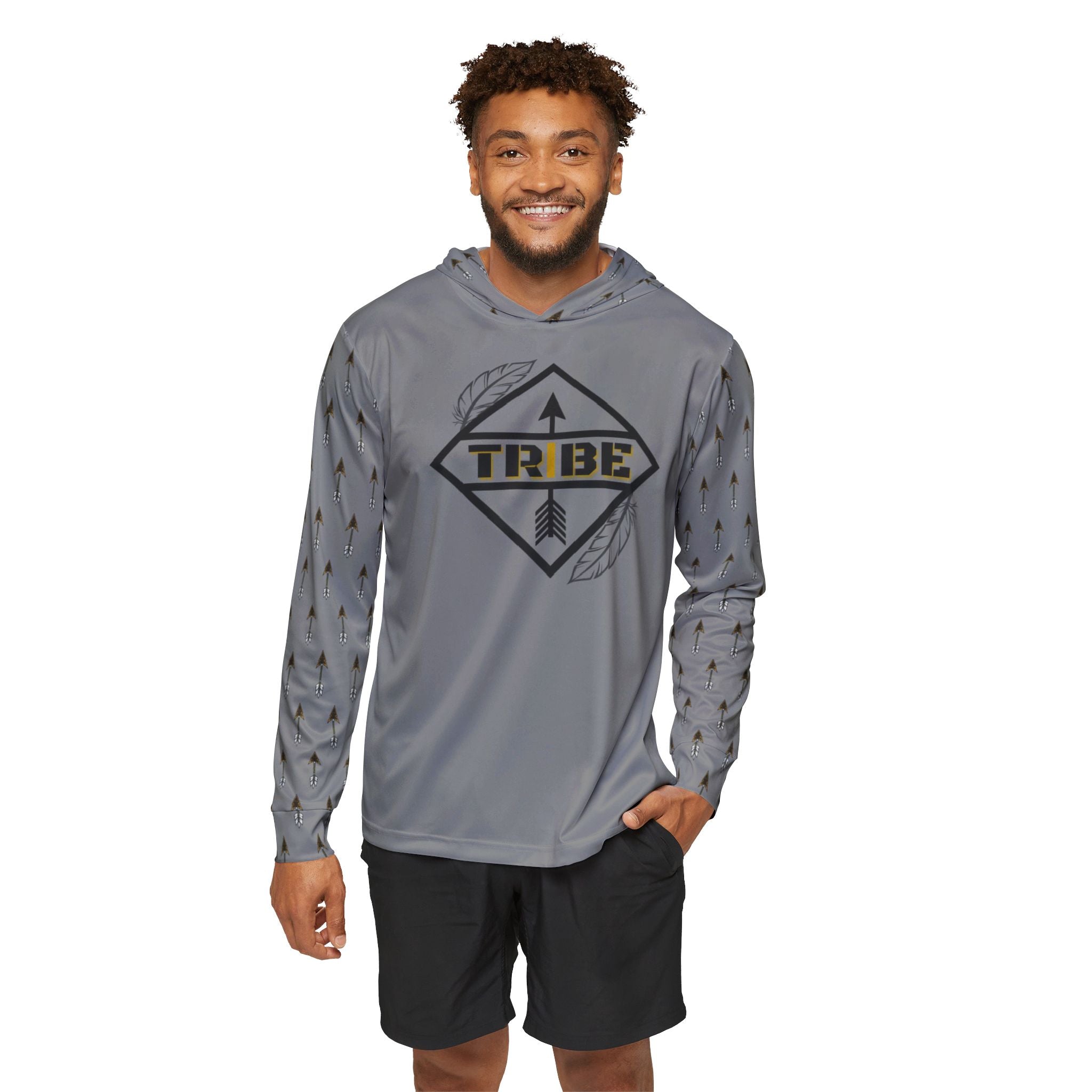 Grey Seminole Baseball Tribe Sports Warmup Hoodie