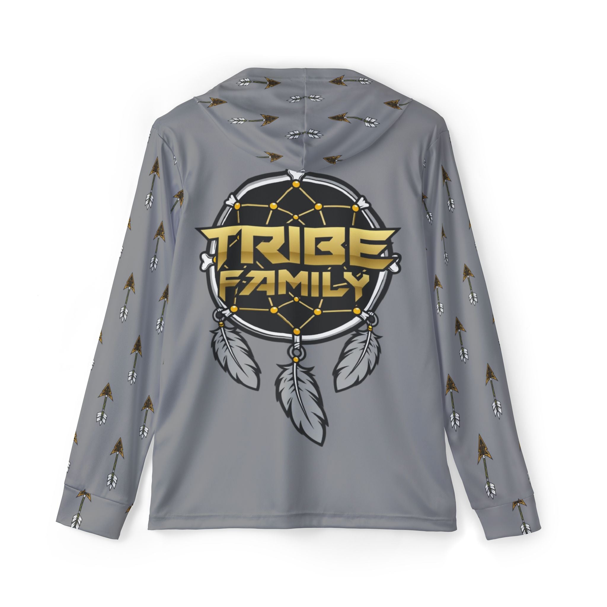 Grey Tribe Family Dreamcatcher Hoodie – Men's Athletic Warmup Pullover