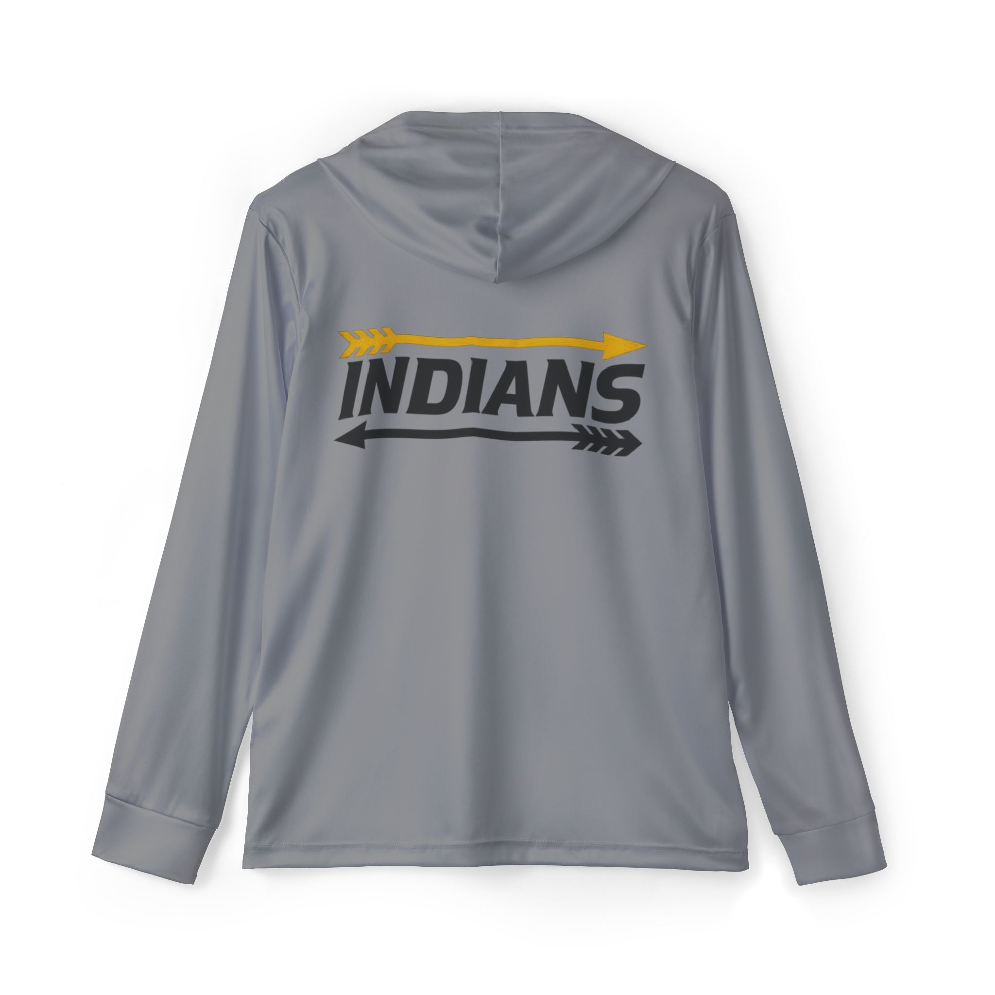 Grey Indians Arrow Performance Warmup Hoodie