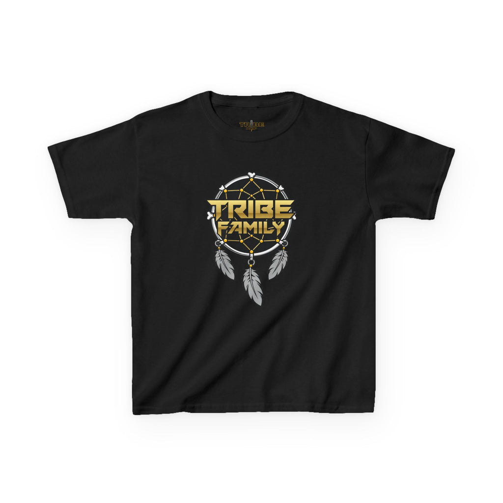 Kids Tee — "Tribe Family" Dreamcatcher Graphic