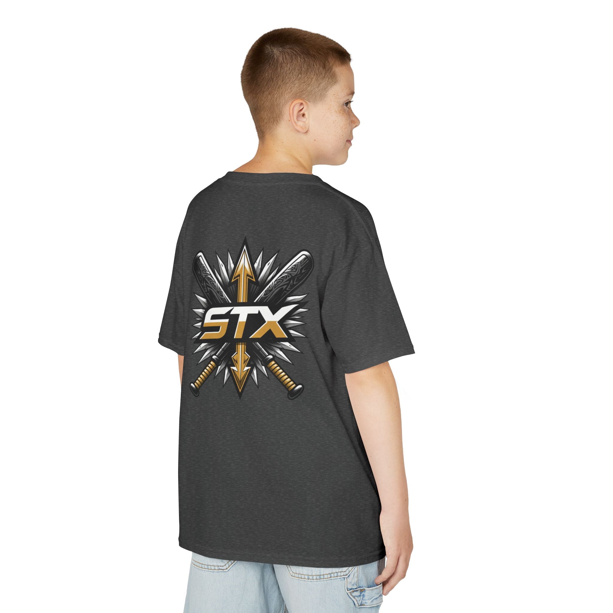 Kids Lacrosse STX Logo T-Shirt — Youth Athletic Sports Tee