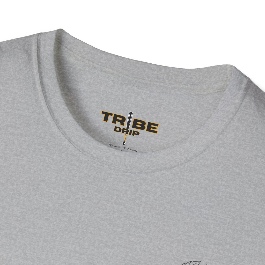Tribe Warrior Graphic T-Shirt — Native Headdress Baseball Design
