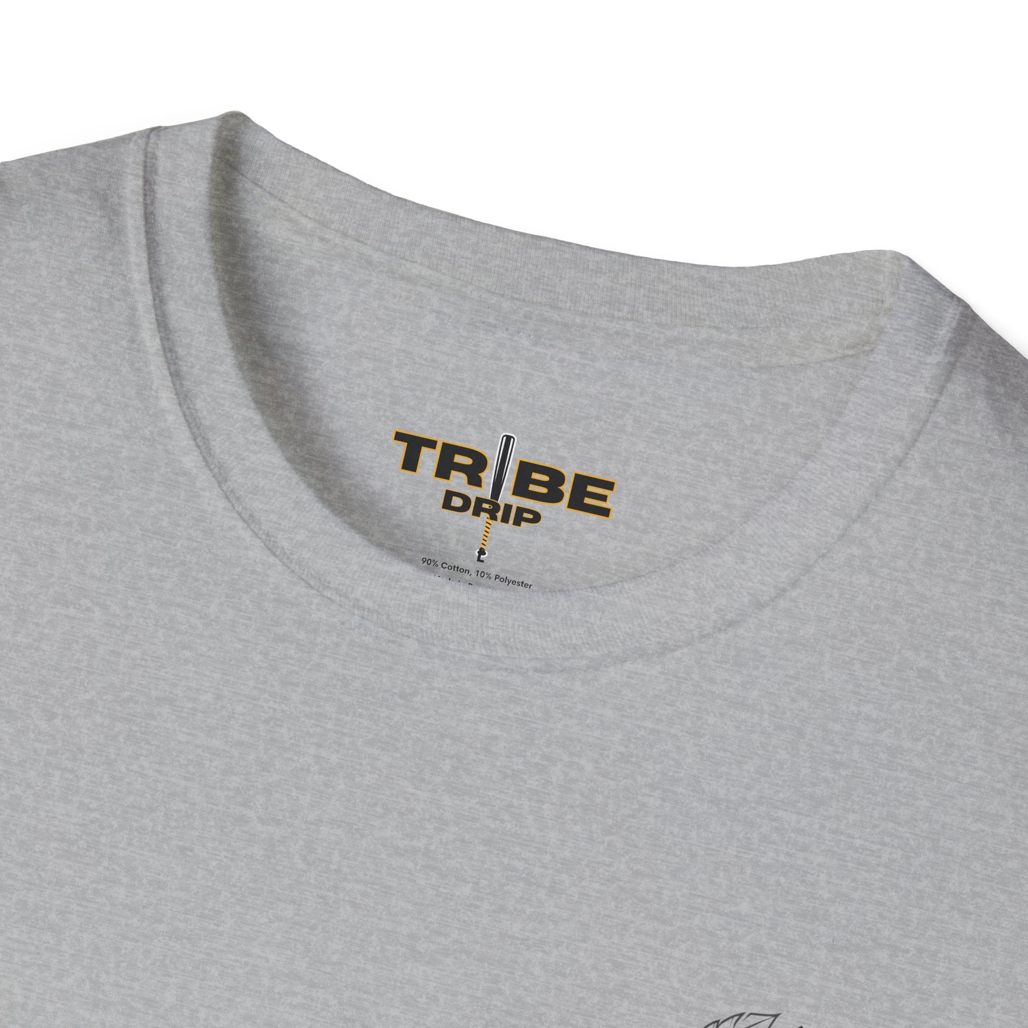 Tribe Warrior Graphic T-Shirt — Native Headdress Baseball Design