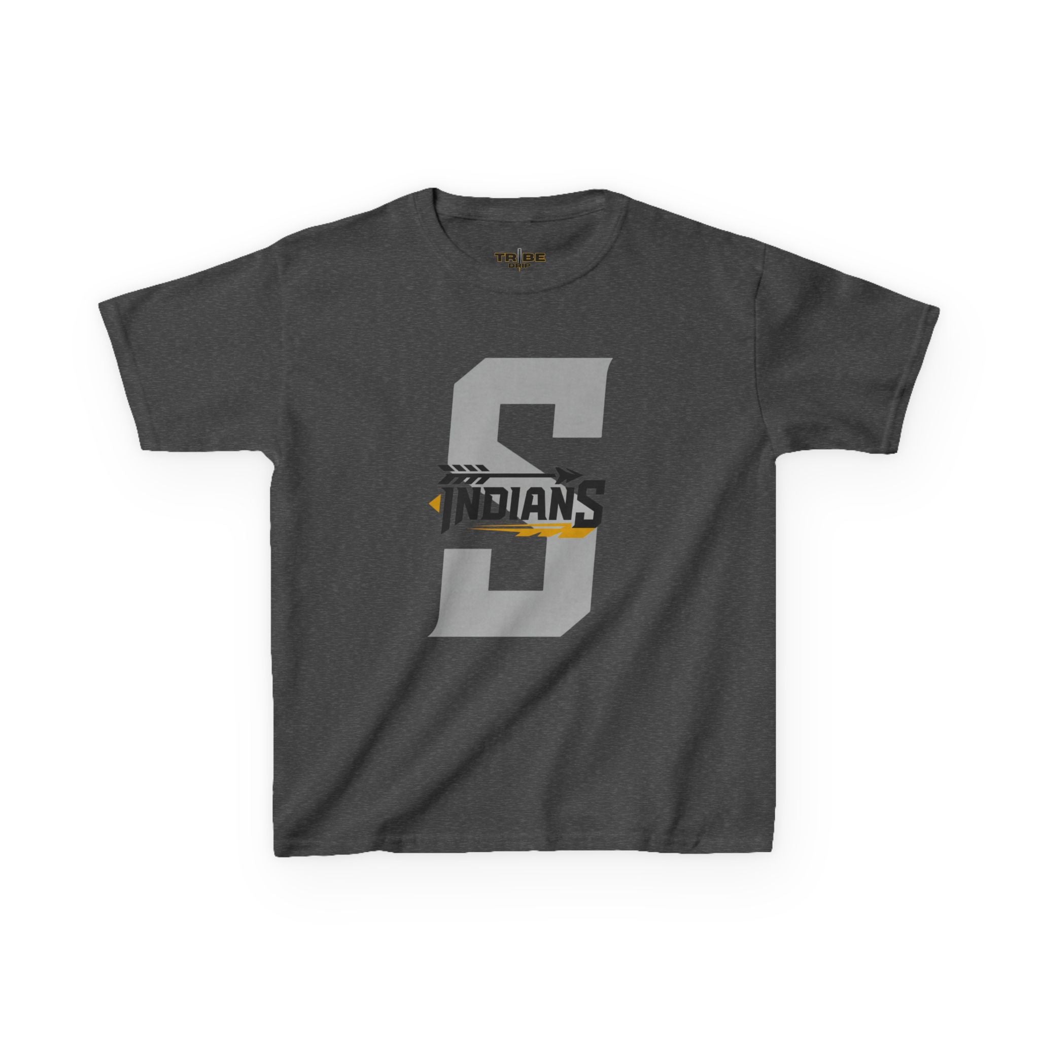 Kids 'S Indians' Athletic T‑Shirt — Youth School Spirit Tee