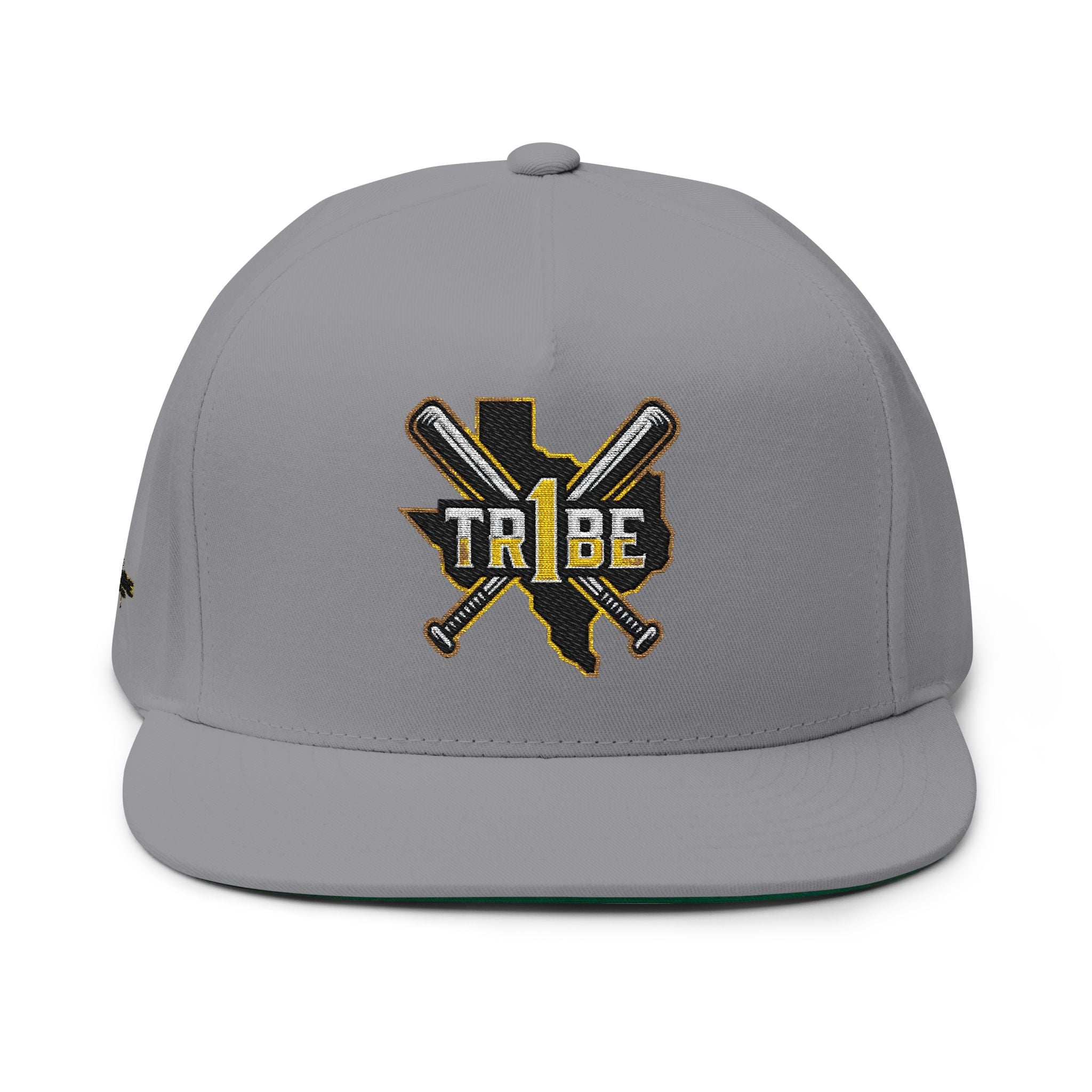 Texas Tribe Baseball Embroidered Flat Bill Cap