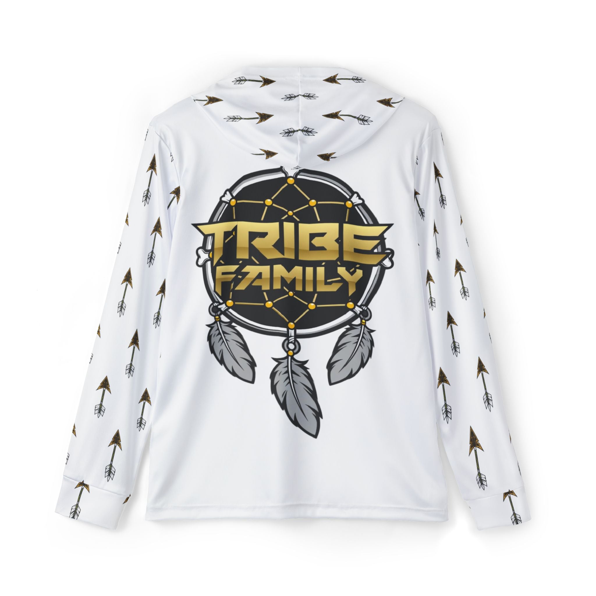 White Tribe Family Dreamcatcher Hoodie – Men's Athletic Warmup Pullover