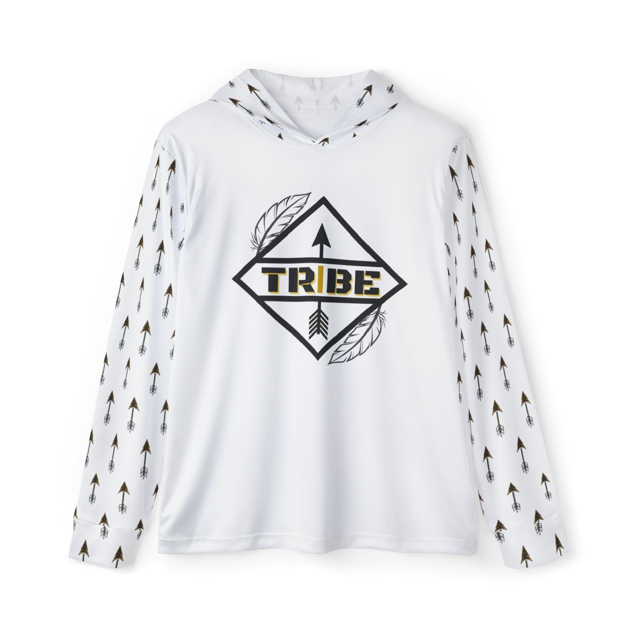 White Seminole Baseball Tribe Sports Warmup Hoodie