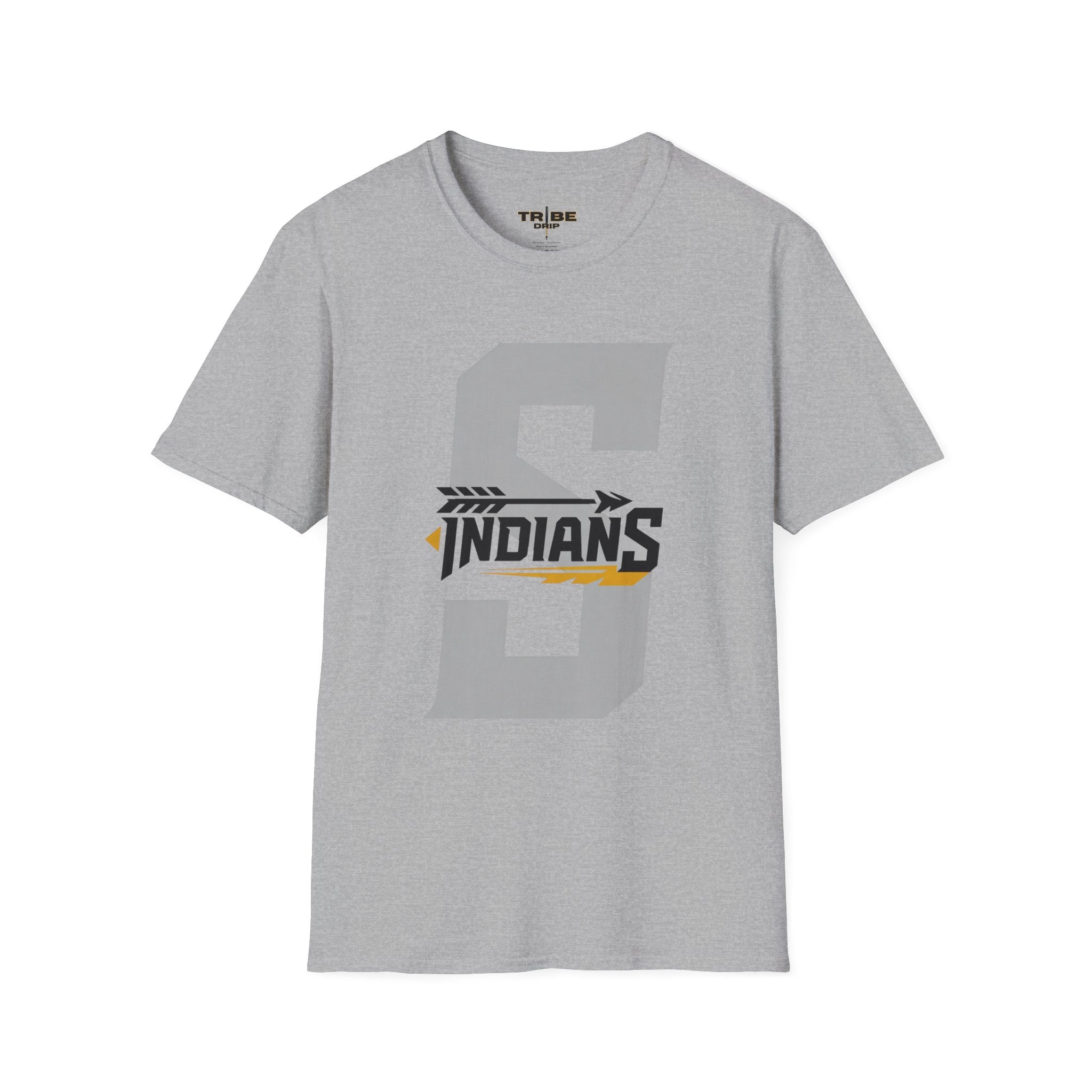 Indians 'S' Arrow Graphic T-Shirt — Team Spirit Tee