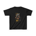 Kids T-Shirt — Warrior Chief Illustration with 'STX' Graphic