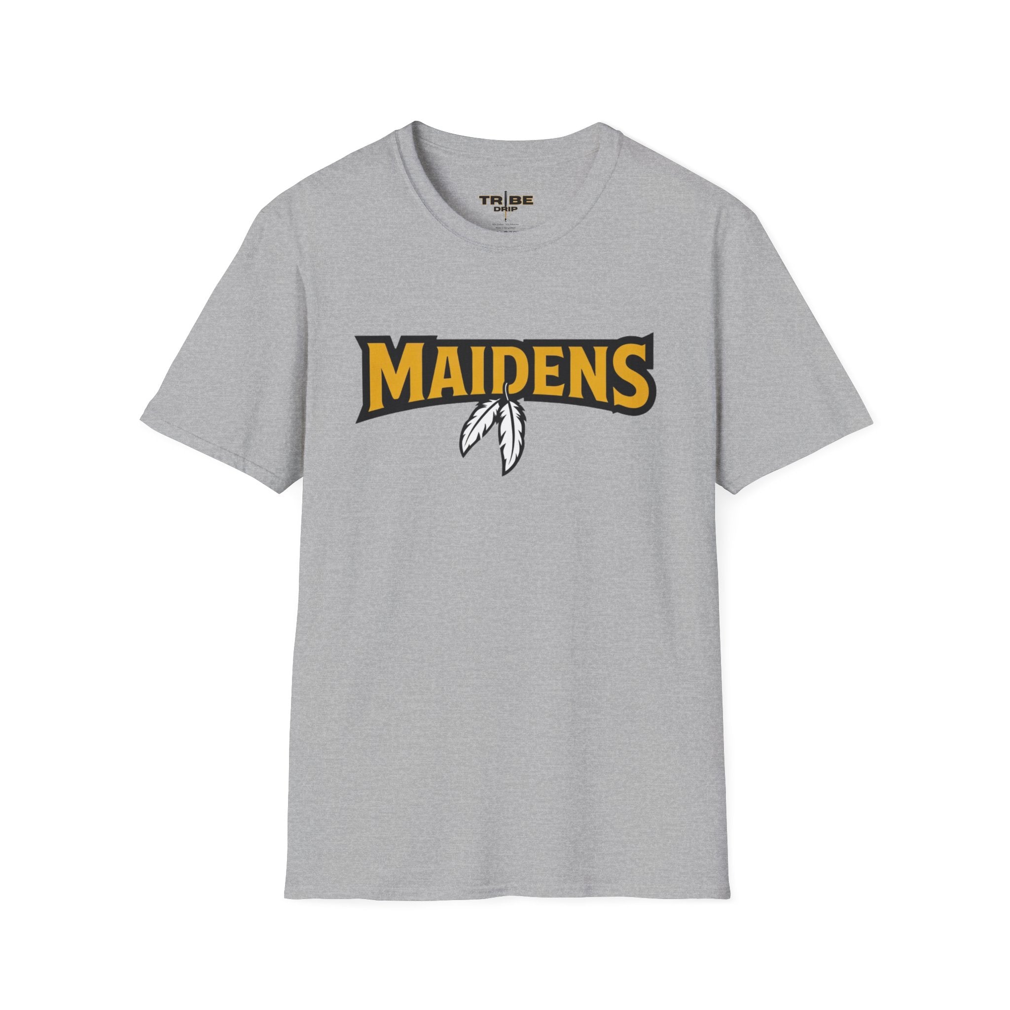 Maidens Retro Sports T-Shirt — Vintage Team Logo Tee