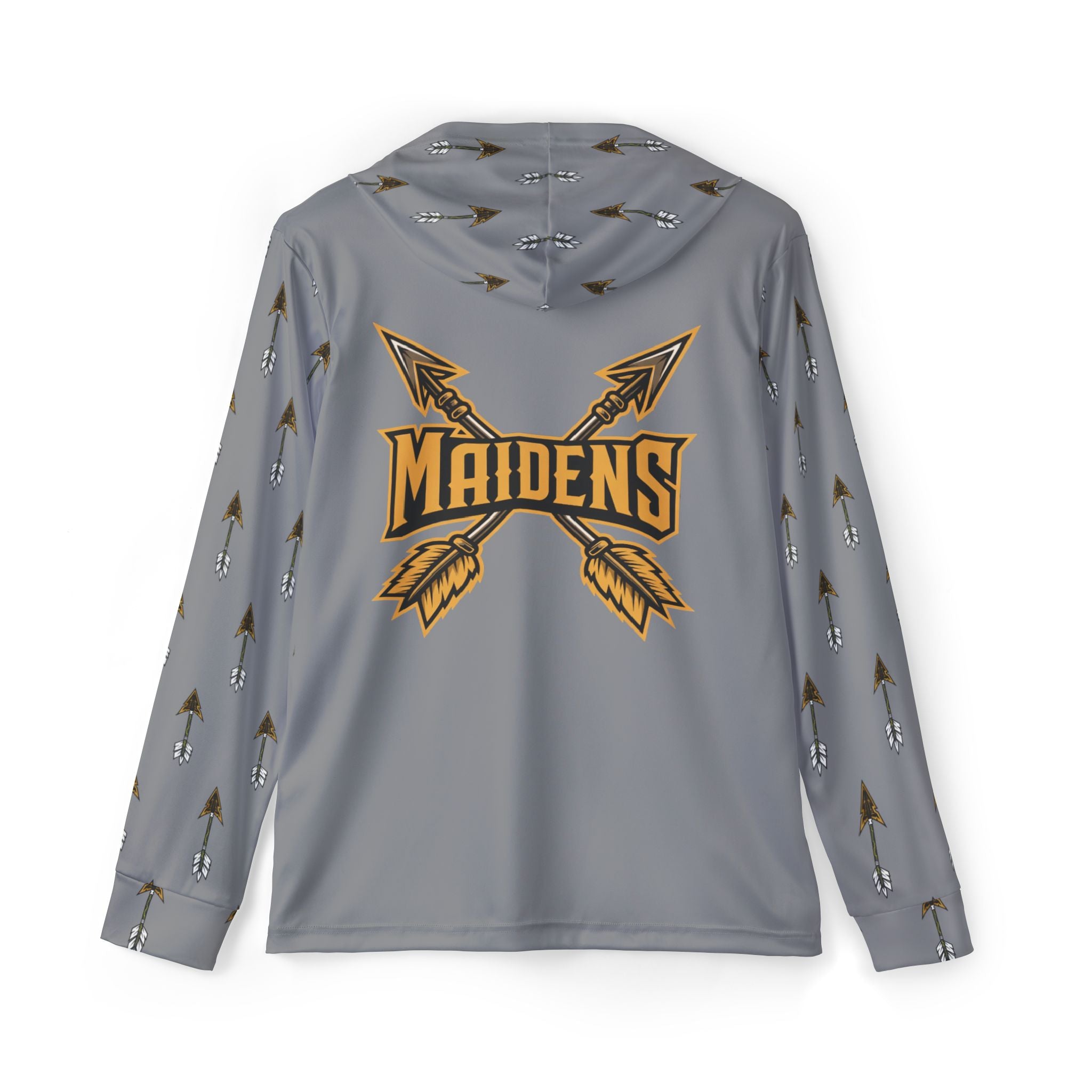 Grey 'STX' Front & 'Maidens' Arrow Back Athletic Pullover