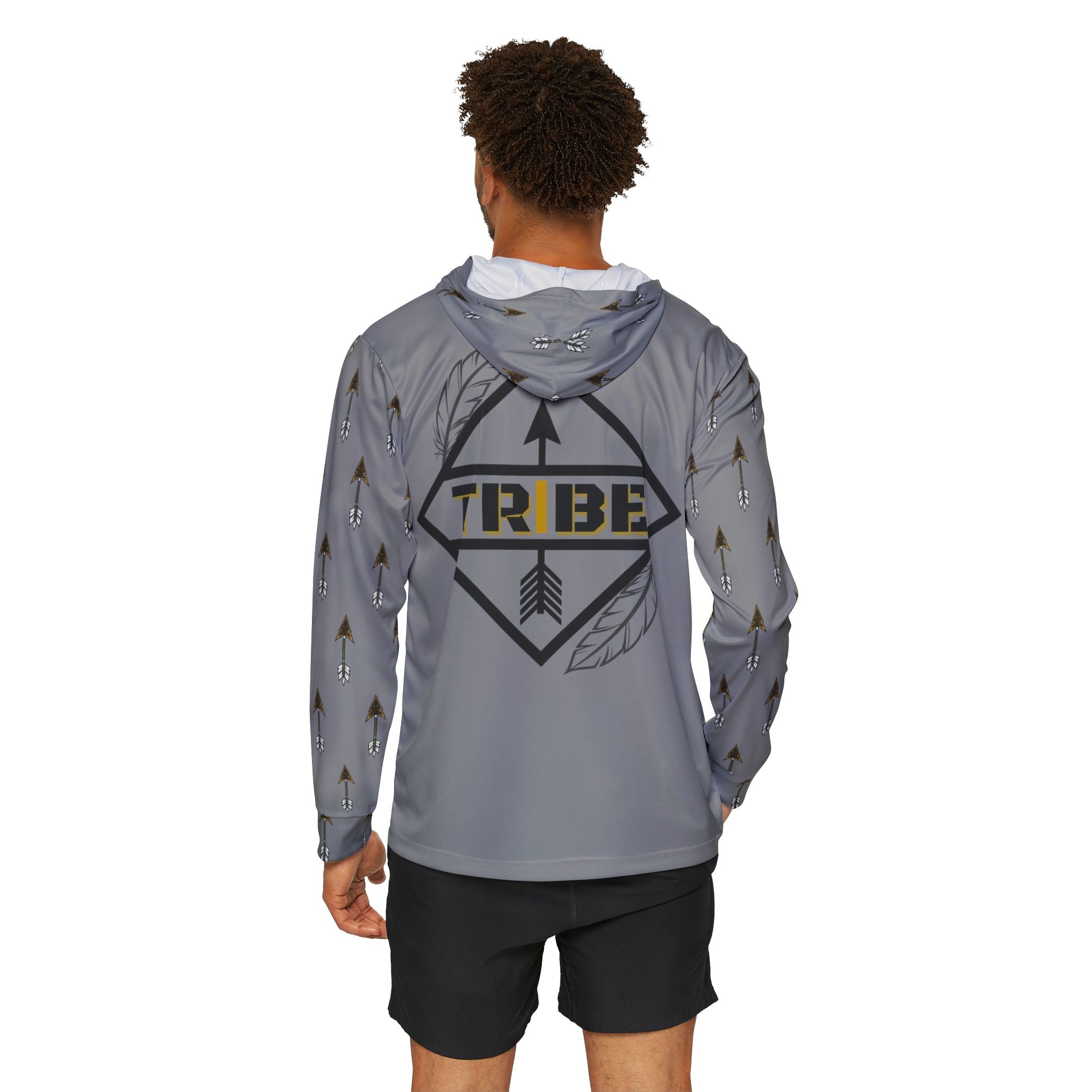 Grey Tribe Arrow Sports Warmup Hoodie