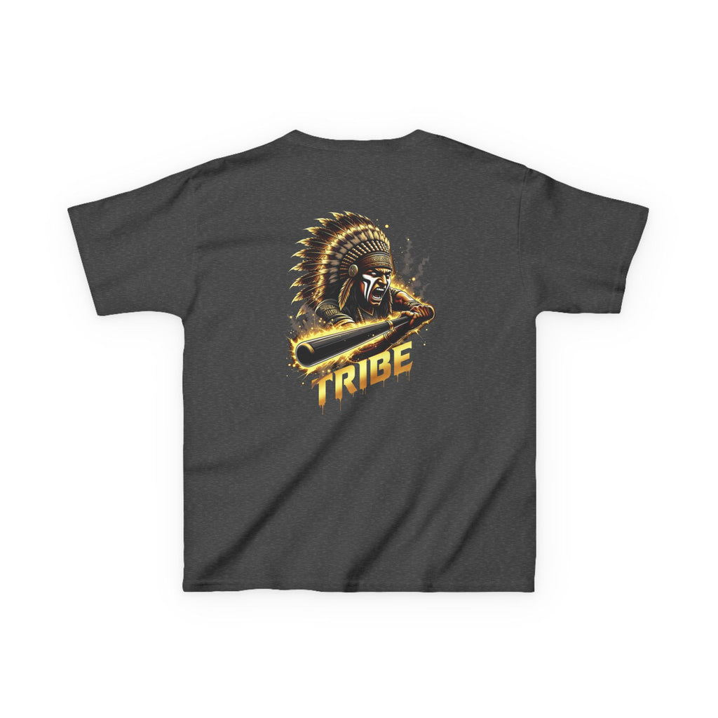 Kids Tee — 'TRIBE' Warrior Helmet Graphic Shirt