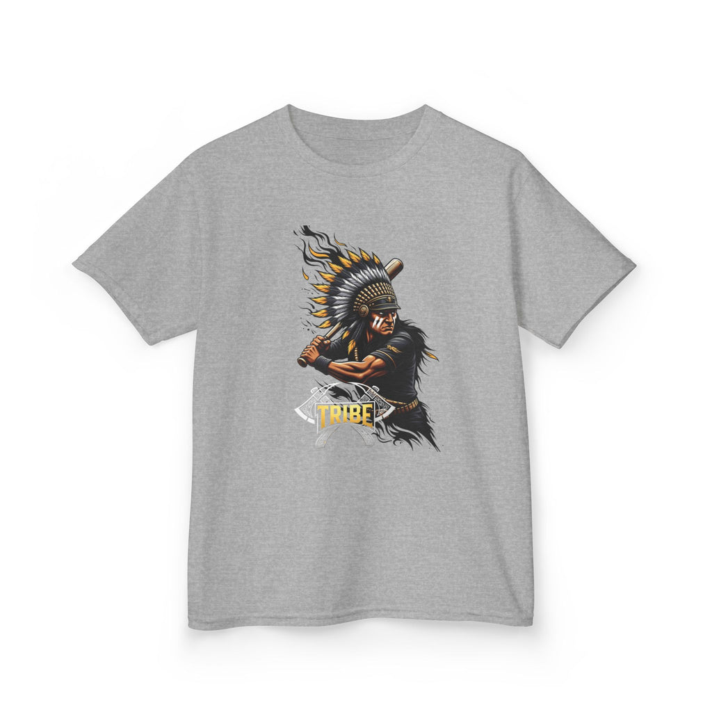 Kids Tee — Fierce Tribal Chief Graphic Shirt