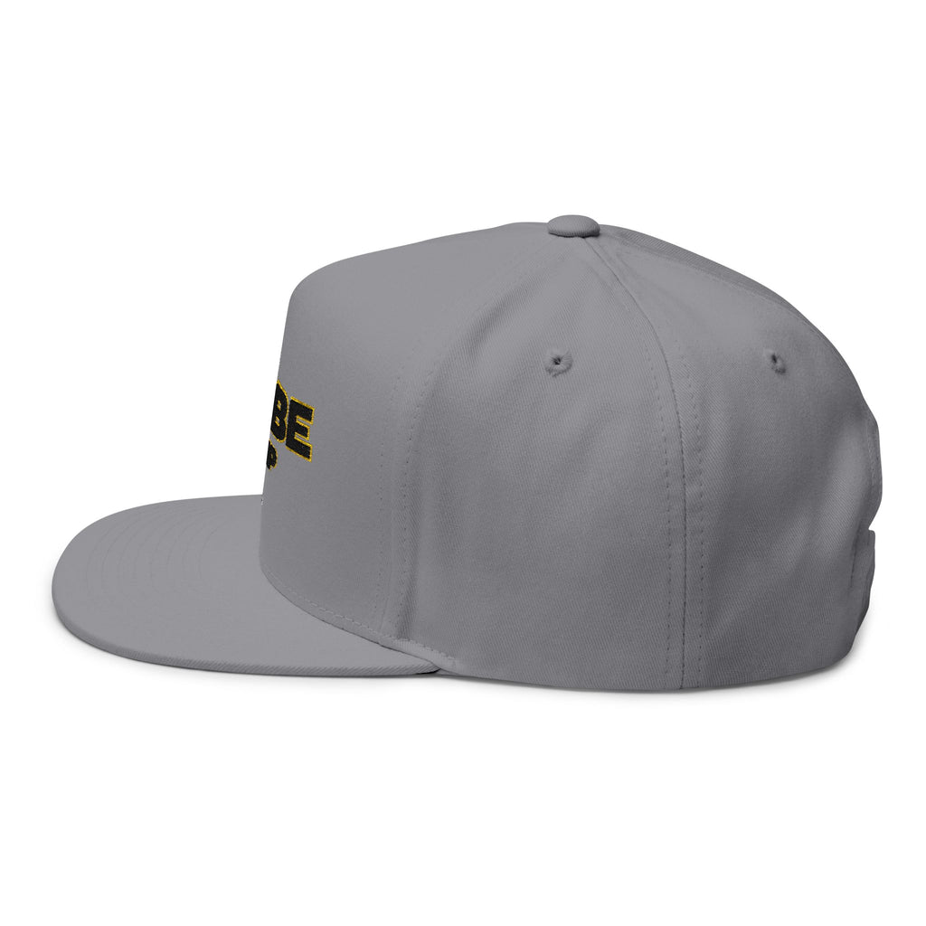 Flat Bill Cap — "TRIBE DRIP" Embroidered Snapback Hat