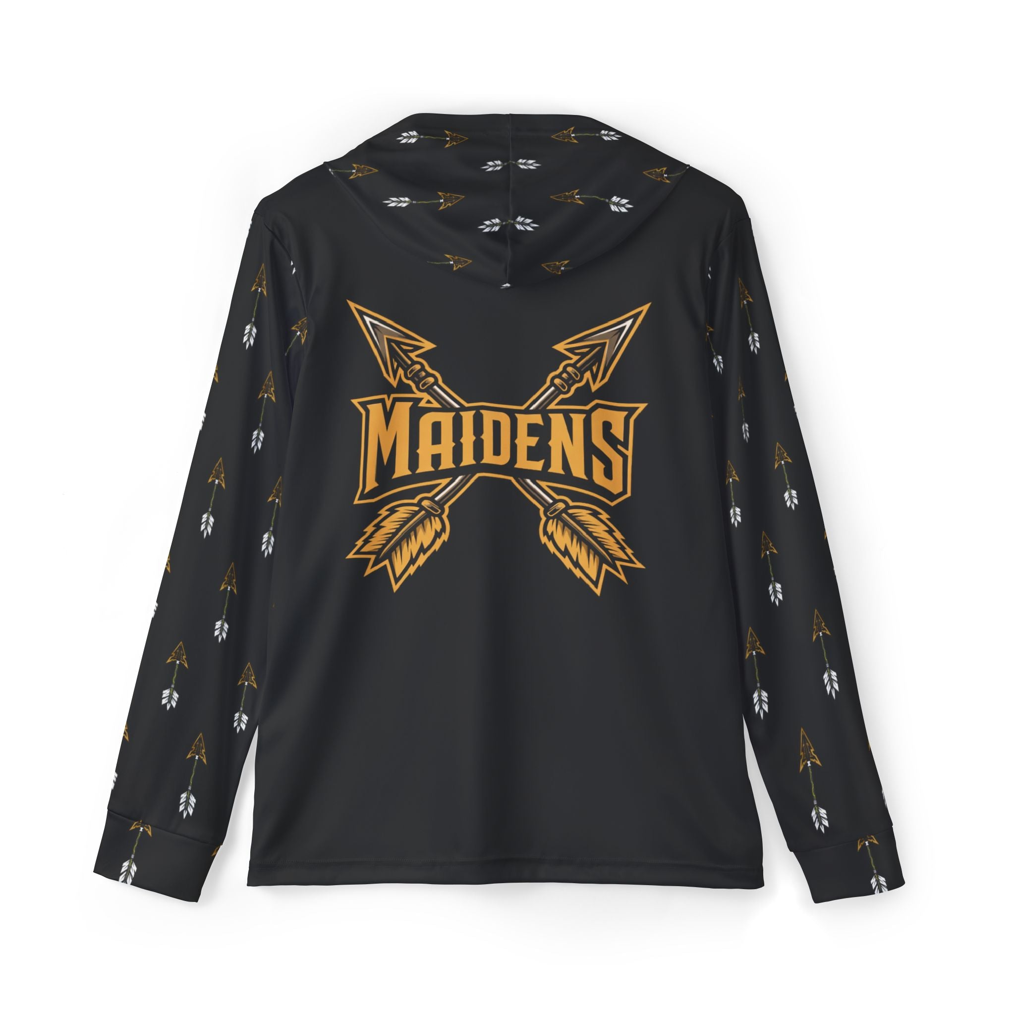 Black 'STX' & 'Maidens' Arrow Back Athletic Pullover