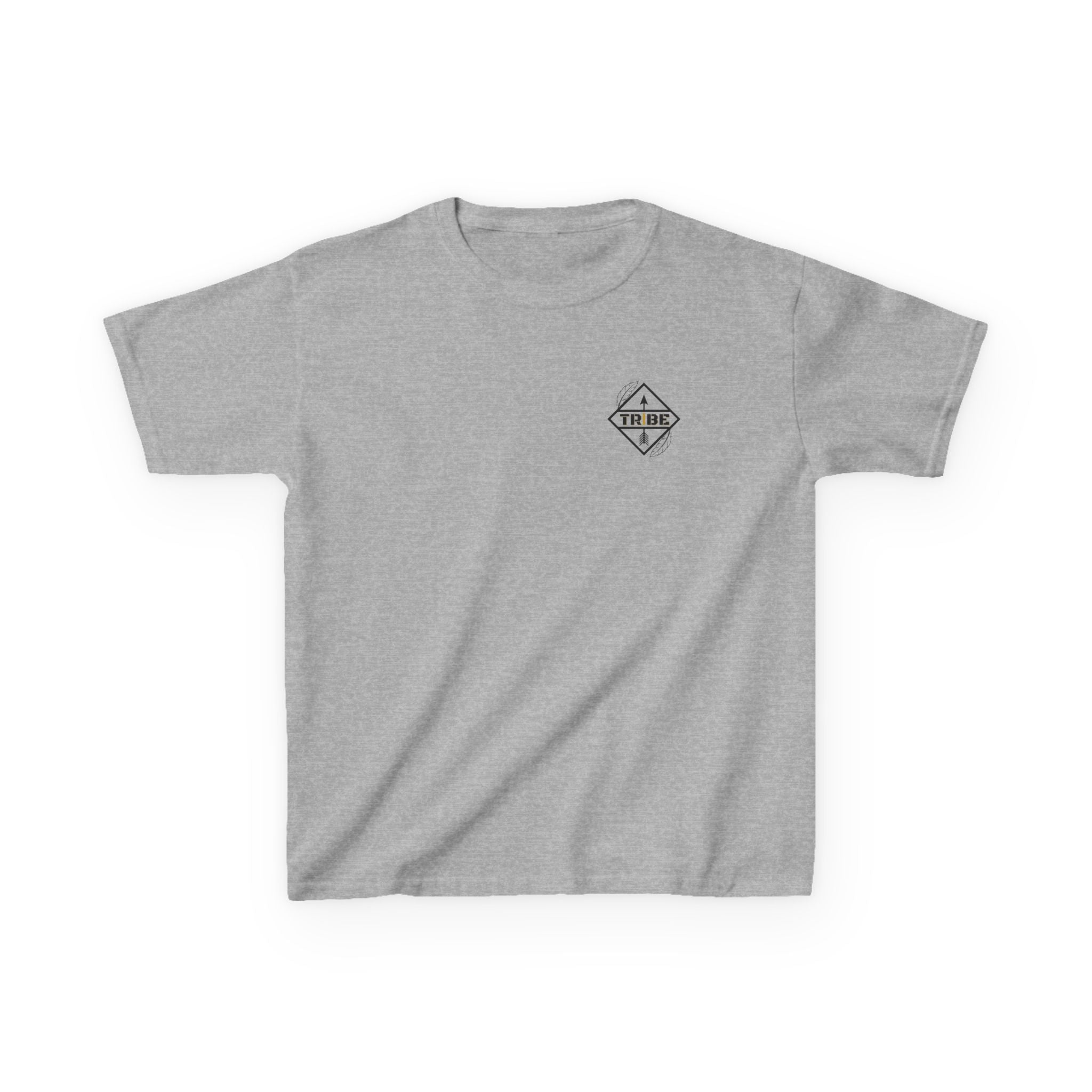 Kids Tee — 'TRIBE' Warrior Helmet Graphic Shirt