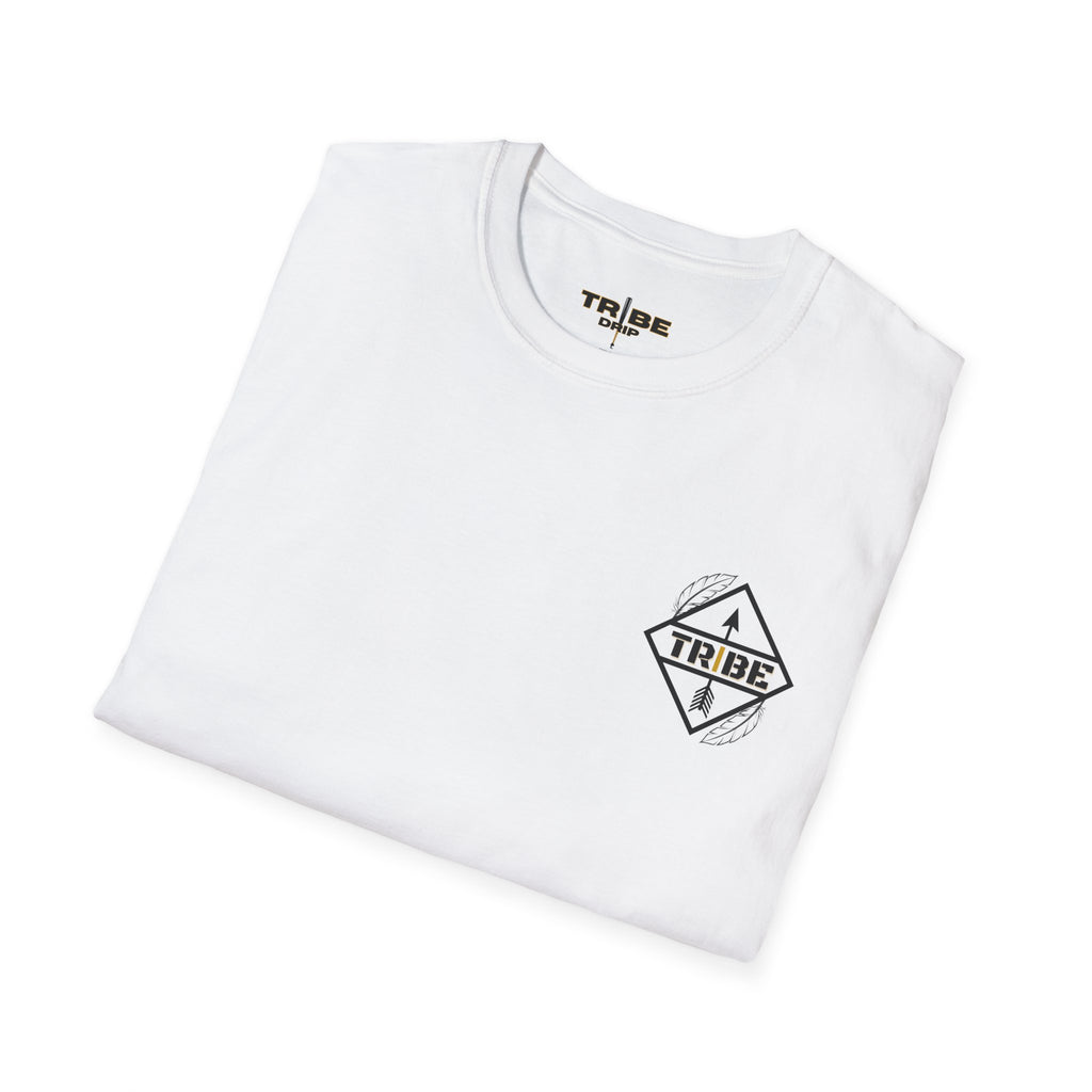 Tribe Warrior Graphic T-Shirt — Native Headdress Baseball Design