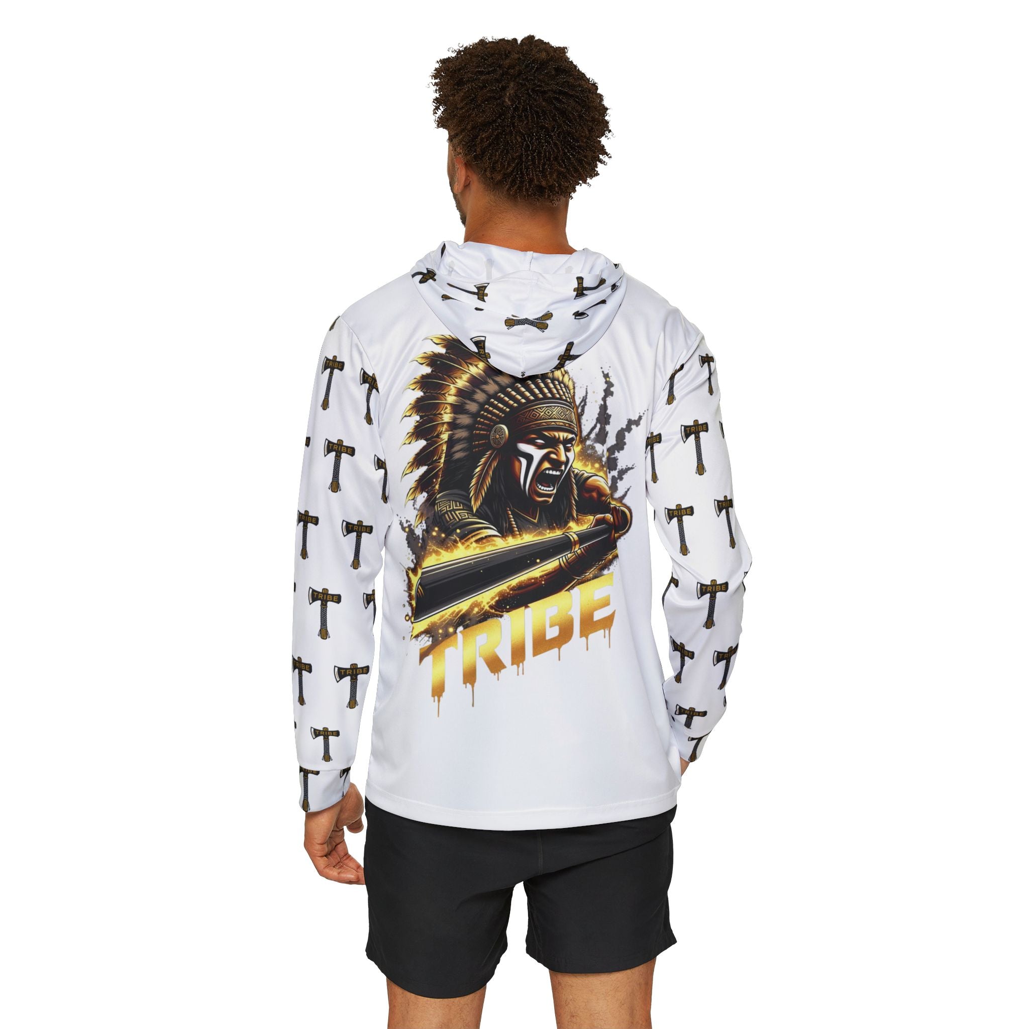 Tribe Warrior Hooded Pullover