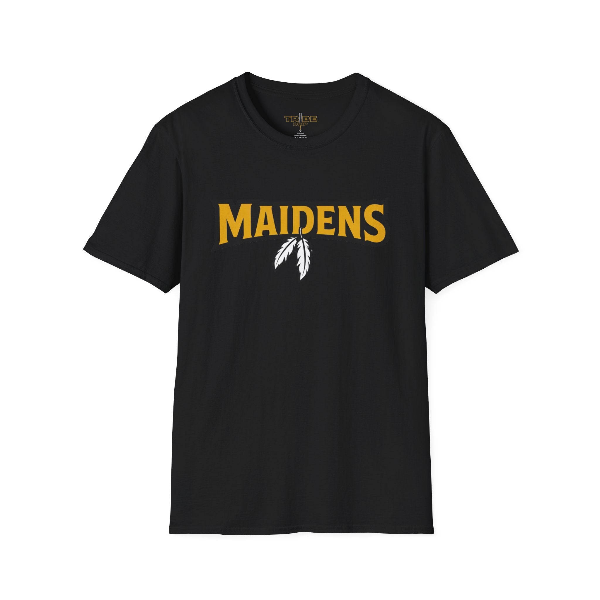 Maidens Retro Sports T-Shirt — Vintage Team Logo Tee