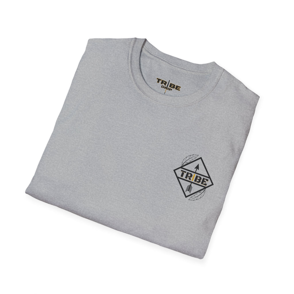 Tribe Warrior Graphic T-Shirt — Native Headdress Baseball Design