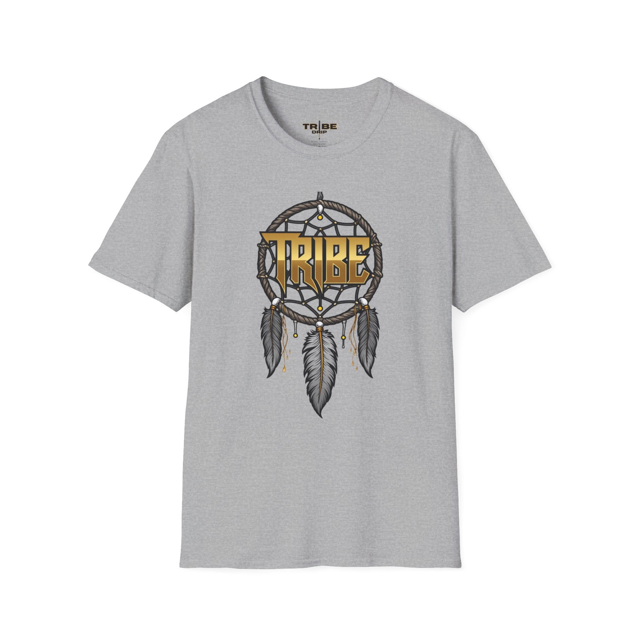 Dreamcatcher 'Tribe' T-Shirt — Boho Native-Inspired Graphic Tee